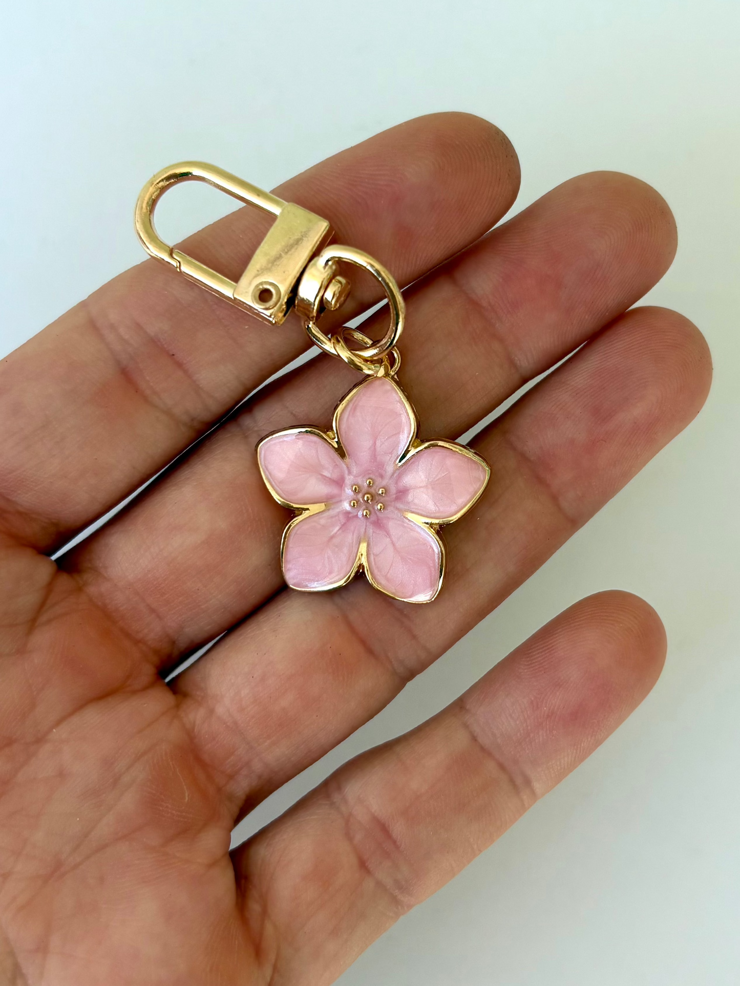 Flower Purse/Key Charm