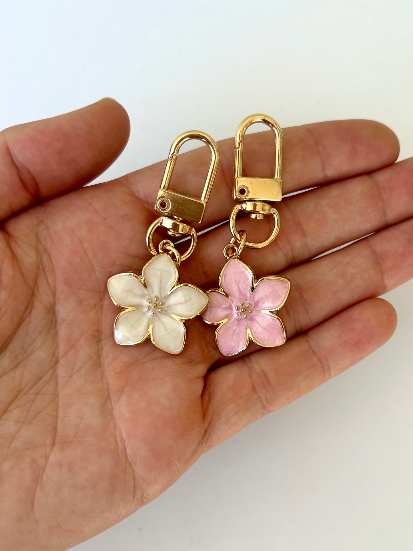 Flower Purse/Key Charm